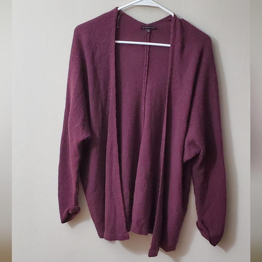 Purple/Maroon Cardigan